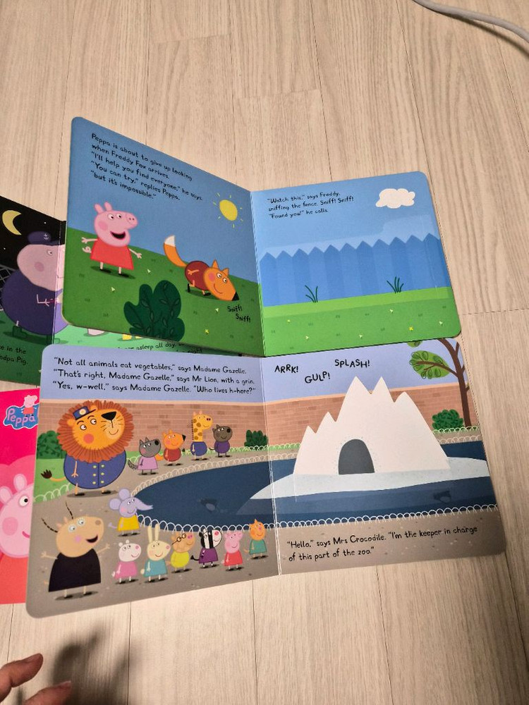 페파피그 피규어 및 보드북--1