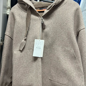 [텍달린새상품]soos 모직 후드 자켓 택포가격