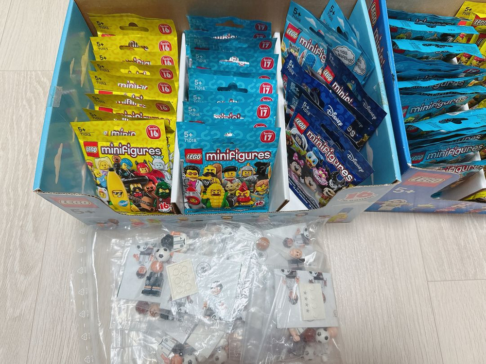 레고 미니피규어 일괄 판매(71005,71012,71013,71014,71018, 폴리백)--3