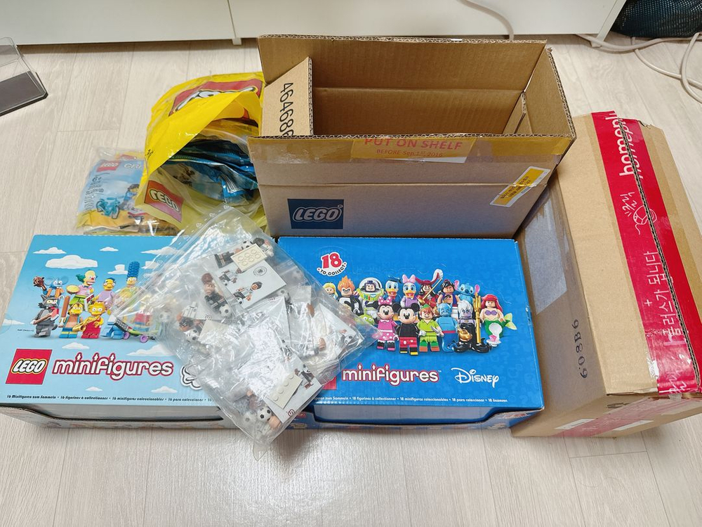 레고 미니피규어 일괄 판매(71005,71012,71013,71014,71018, 폴리백)--4