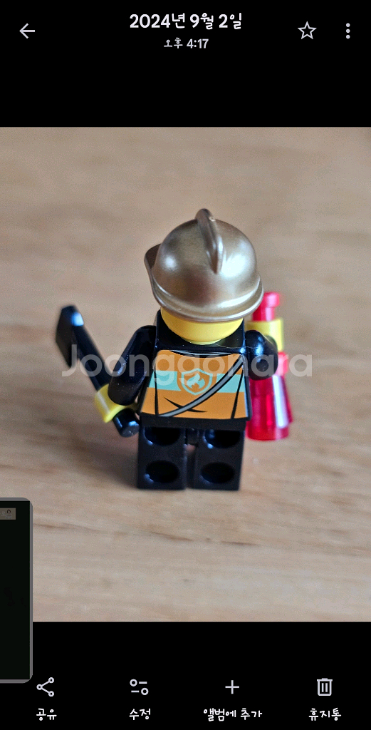 레고 시티 소방서장 미피--1