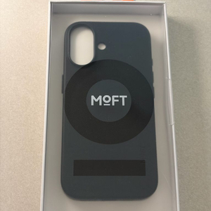 아이폰17 MOFT 비건 레더 케이스 블랙