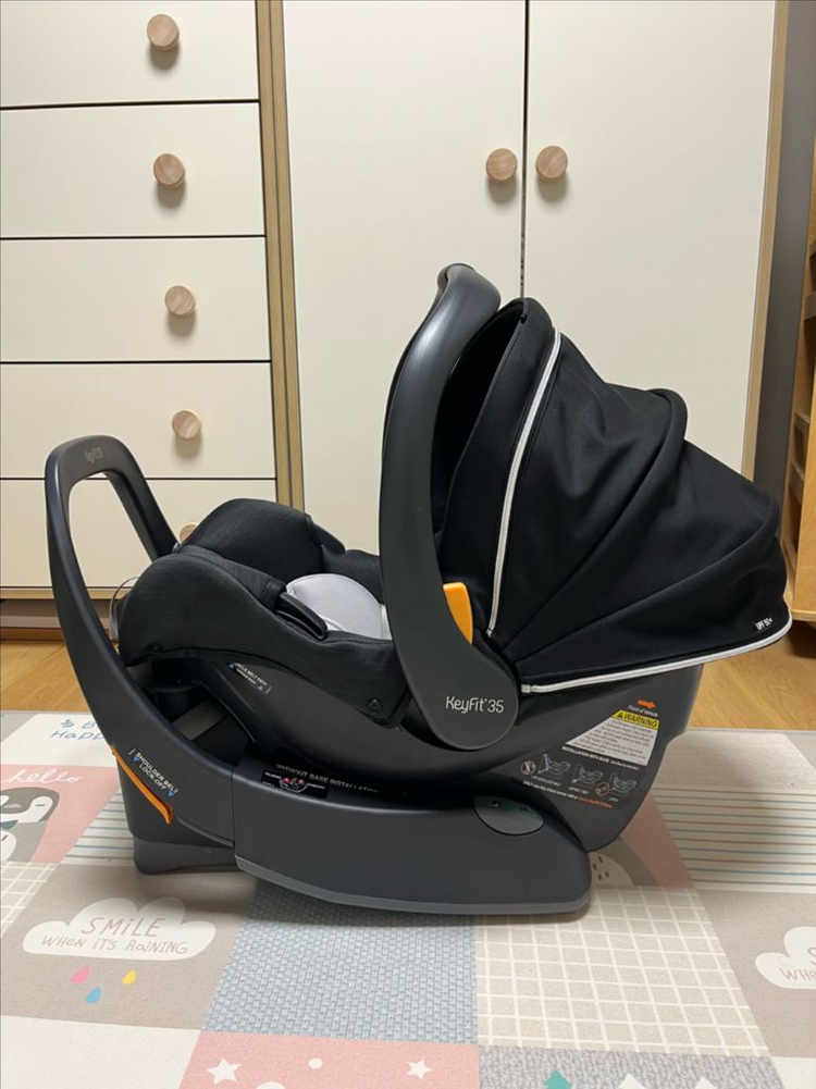 치코 키핏35 클리어텍스 zip(신생아쿠션) & 부가부 비6 어댑터--1