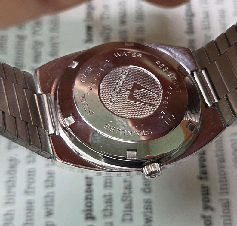 빈티지 부로바 테레비 데이데이트 실버 세로판 다이얼 뻐뻐시 브슬 ver.--8