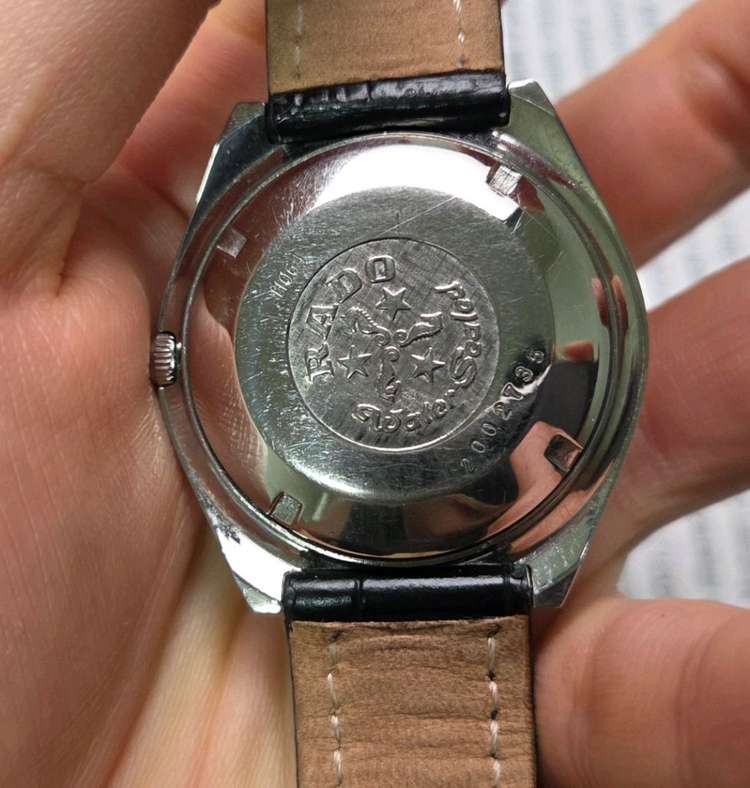 빈티지 라도 NI9 데이데이트 쿠션형 진노랭이 와이드보이 오토매틱--5