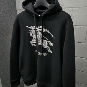 버버리 빅로고 후드 L