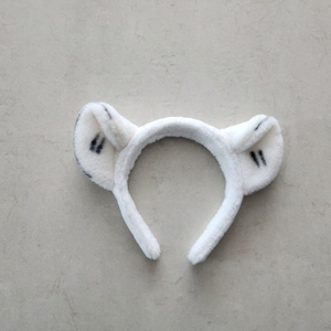 놀이공원 동물ㅡ백호머리띠 한번쓴거팔아요