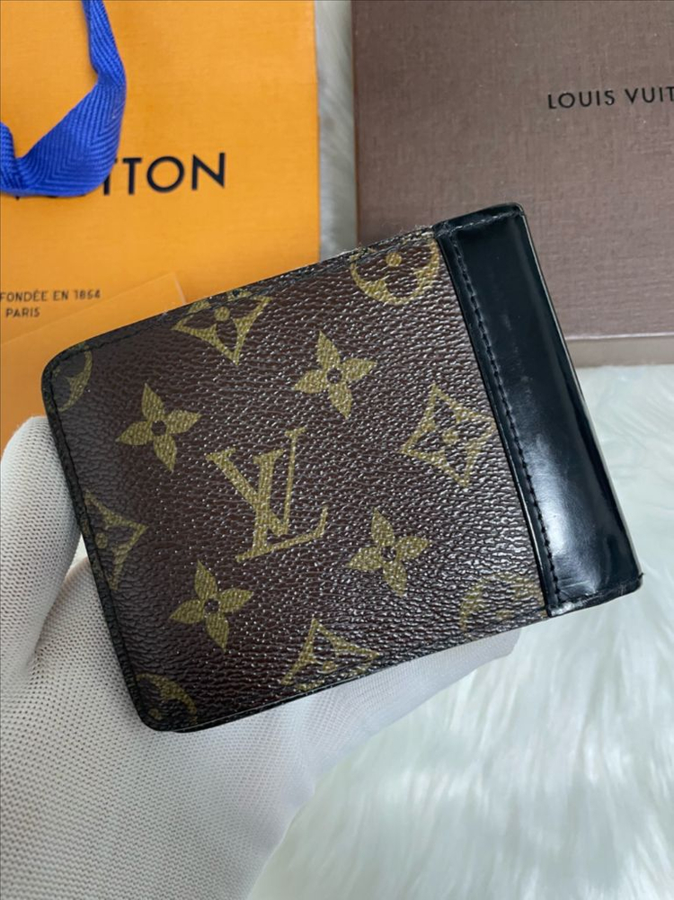 [정품] 루이비통 모노그램 마카사르 반지갑 이미지
