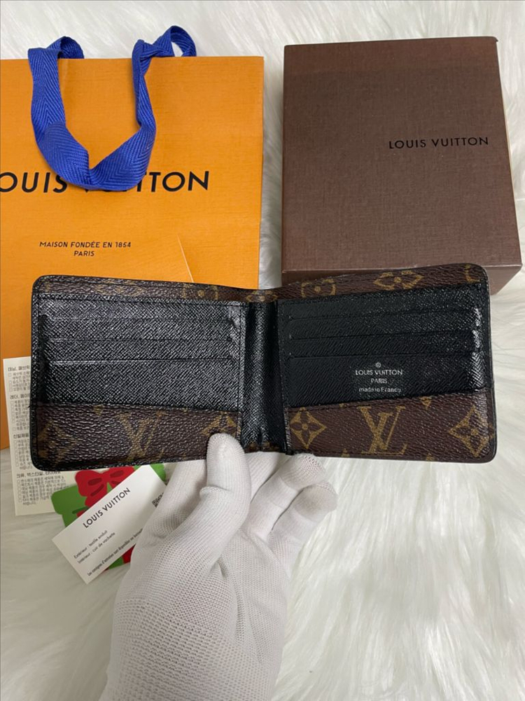 [정품] 루이비통 모노그램 마카사르 반지갑 이미지