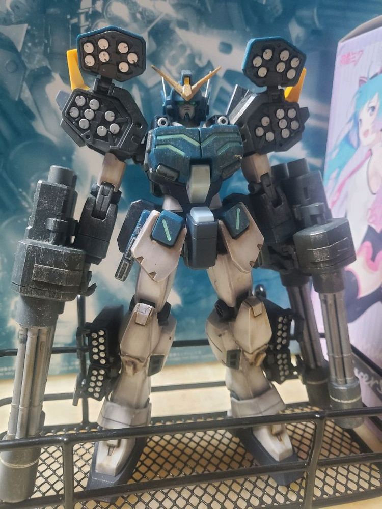 MG 헤비암즈 커스텀 건담 도색완성작 도색작 포함 총4종 일괄 이미지