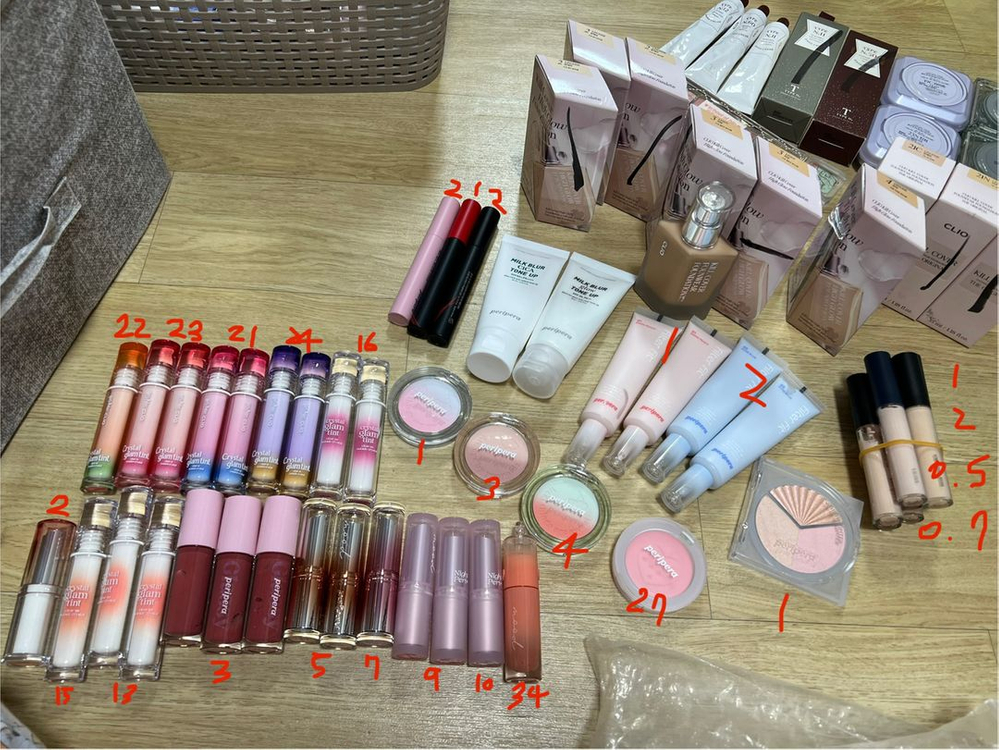 클리오/페리페라/구달/타입넘버:) 파운데이션/베이스/틴트/글로스/앰플/핸드크림--1