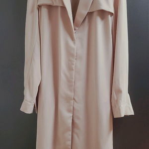 새상품 핑크 트렌치코트