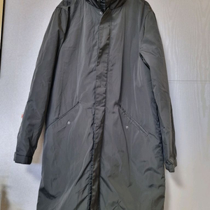 자라 남성 오버핏 후드 롱 자켓 야상 점퍼 아우터 M