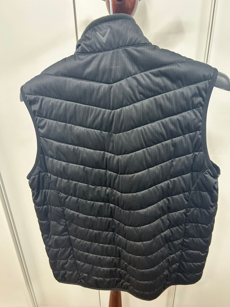 캘러웨이 골프 남성 패딩조끼 풀집업 블랙 C22216101 이미지