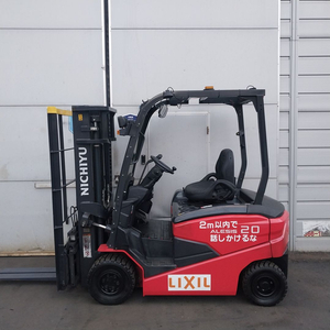 니찌유 전동지게차 2.0톤 사이드쉬프트장착 자동발양개식장착 1100시간 2021년식