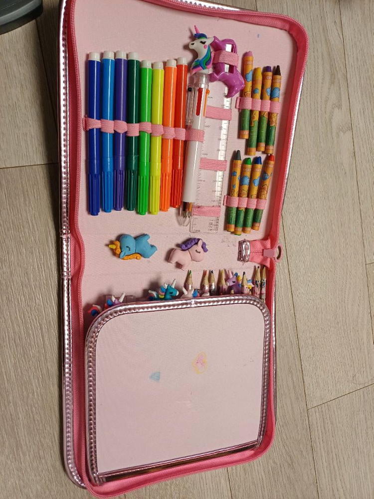 유니콘 필기도구 세트--2