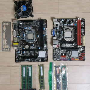 CPU i3-3240,i3-2120 + 메인보드2종 + DDR3 총16기가
