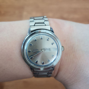 빈티지 타이멕스 수동기계식 시계 이미지