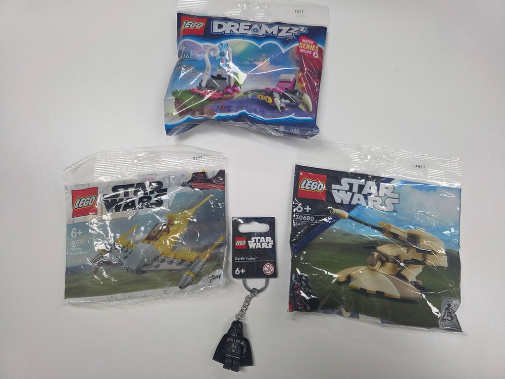 레고 스타워즈 폴리백 & 다스베이더 키링--1