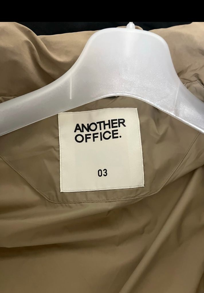 어나더오피스 벌룬 다운 푸퍼 파카 샌드 3사이즈 판매--2