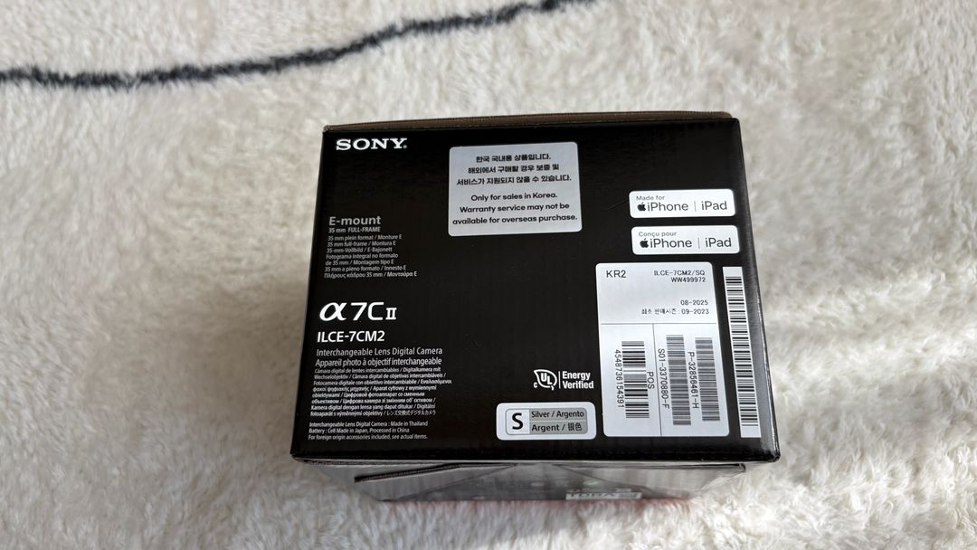 소니 a7c2 새상품급!! 127컷 판매해요--3