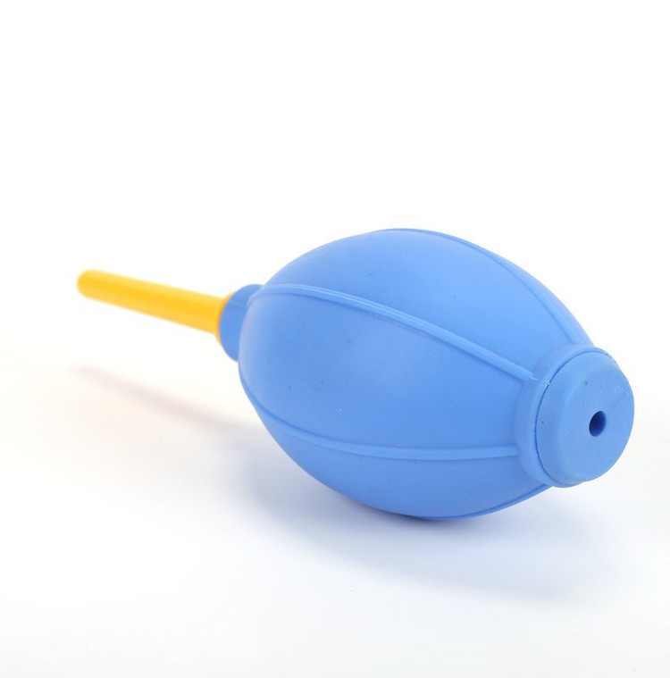 새 파랑색 차량용 에어 브러쉬 청소 스프레이 세차 공기 분사 먼지 제거 이미지