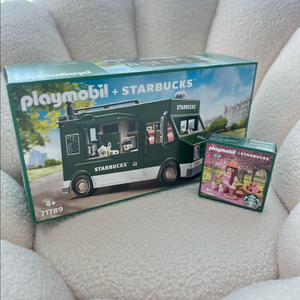 [새상품/미개봉] 스타벅스 플레이모빌 커피트럭+벨라세트