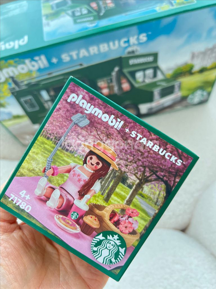 [새상품/미개봉] 스타벅스 플레이모빌 커피트럭+벨라세트--4