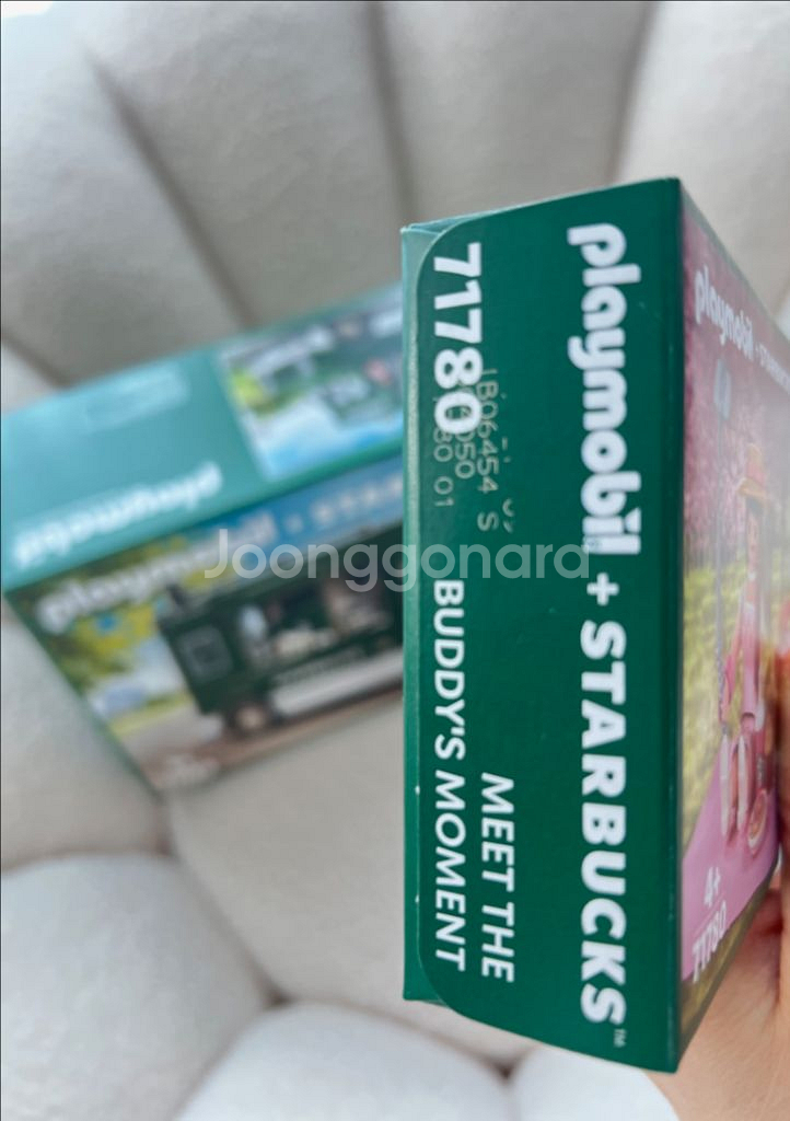 [새상품/미개봉] 스타벅스 플레이모빌 커피트럭+벨라세트--6