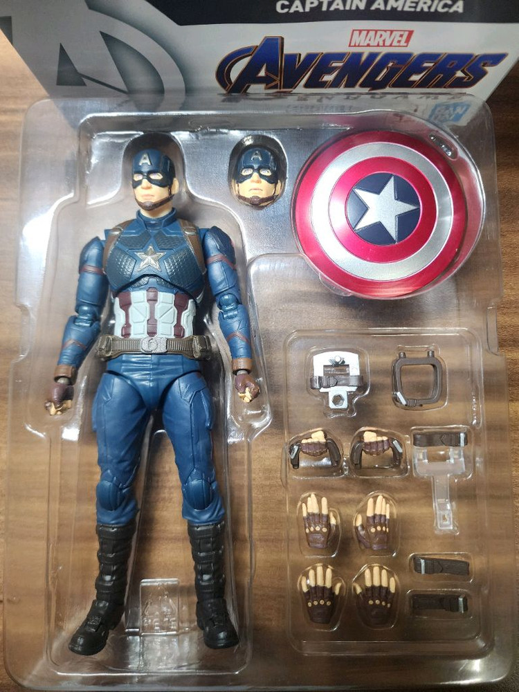 SHF 엔드게임 위도우+캡틴+호크아이 팝니다. 1/12액션피규어--3