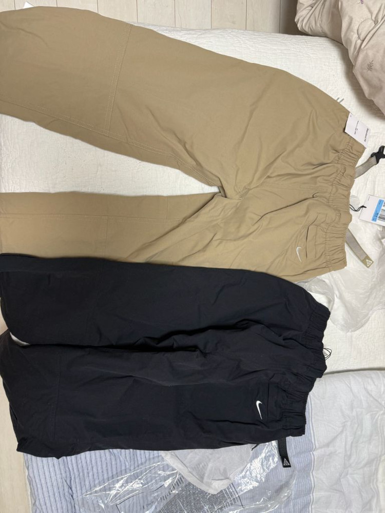 나이키 ACG 주니어 스톰 핏 하이킹 팬츠 블랙 FZ5423-010 베이지 FZ5423-247 미시착 둘다 60 M--2