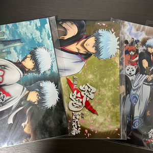 은혼 극장판 해결사여 영원하라&홍앵 극장판 영화 안내 책자 및 클리어 파일 총 3권 일괄 이미지