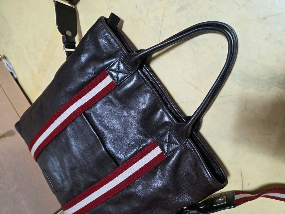 발리 정품 삼선 오리지널 브리프케이스--5