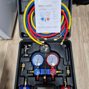 냉매 압력게이지 세트