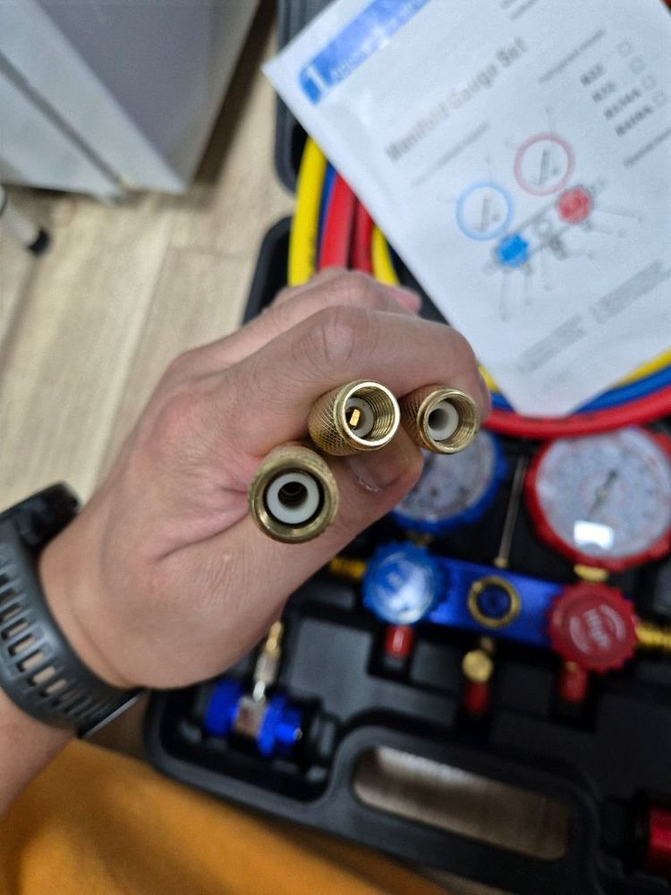 냉매 압력게이지 세트--1