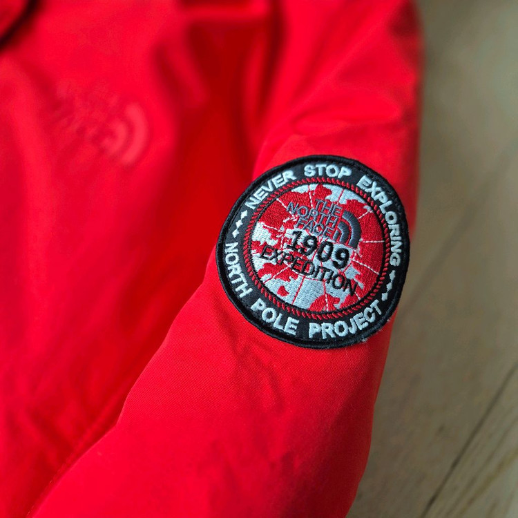 노스페이스 구스다운 패딩점퍼 85(M)--4