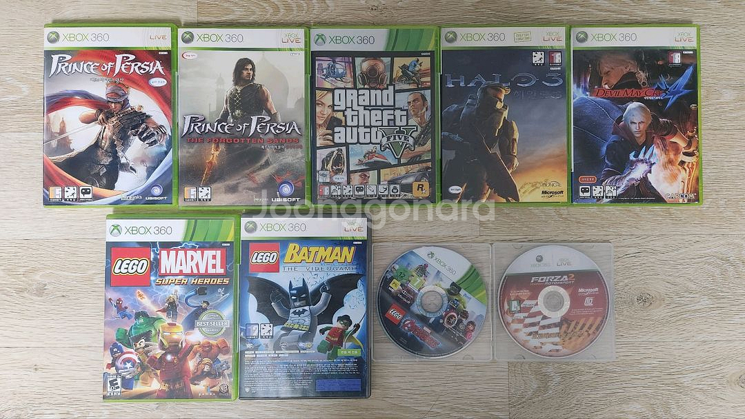 XBOX360 게임(하위호환 포함),키넥트게임,신형하드 250기가 저렴하게 판매 합니다.--0