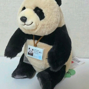 에버랜드 바오패밀리 푸바오 사원증 인형