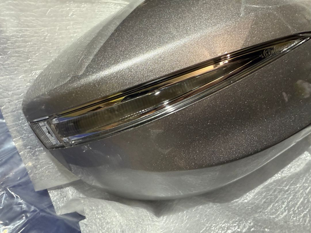 새상품 현대 그랜저Hg 실버그레이 사이드미러 조수석 16핀--2