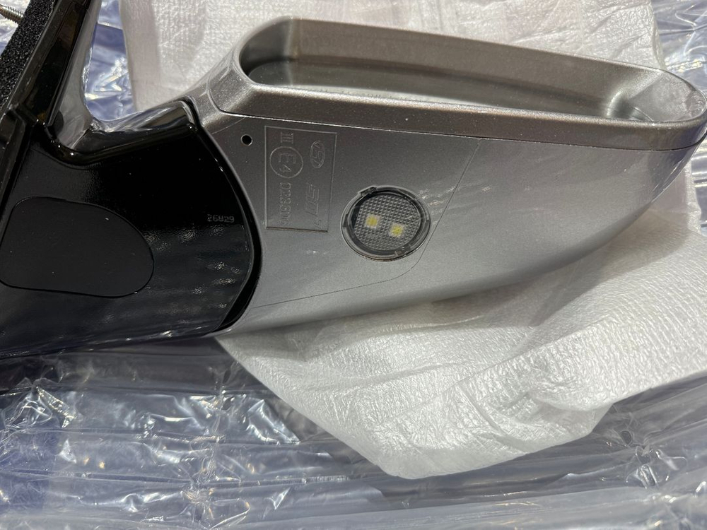 새상품 현대 그랜저Hg 실버그레이 사이드미러 조수석 16핀--6