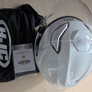 HJC f31오픈페이스 헬멧 화이트 팝니다 이미지