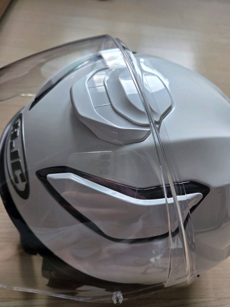 HJC f31오픈페이스 헬멧 화이트 팝니다 이미지