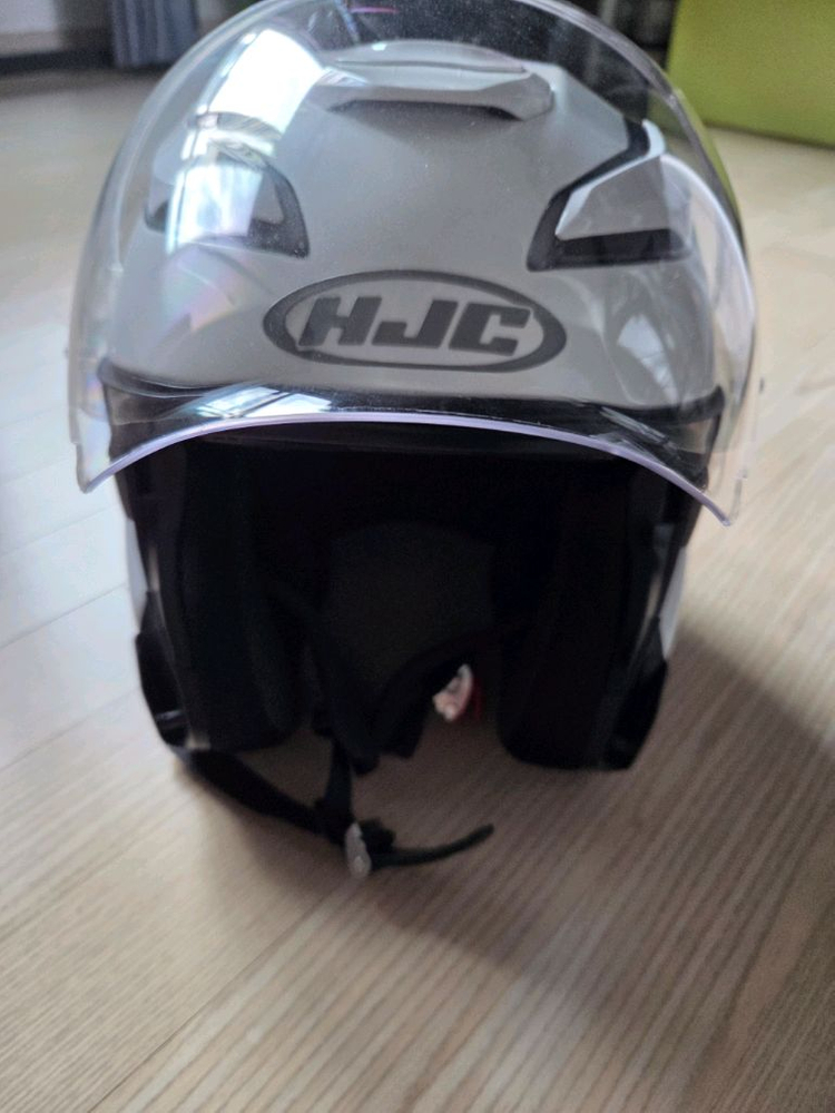 HJC f31오픈페이스 헬멧 화이트 팝니다 이미지