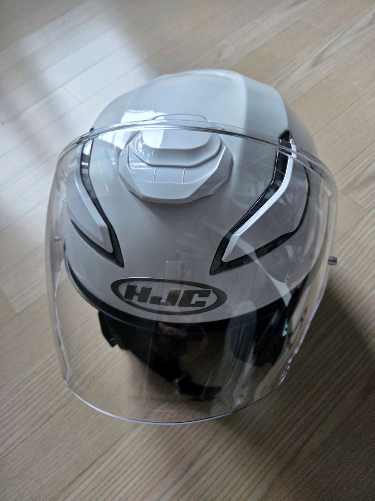 HJC f31오픈페이스 헬멧 화이트 팝니다 이미지