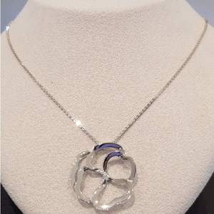 골든듀 팬지 18k 다이아 팬던트 이미지