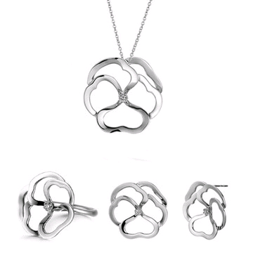 골든듀 팬지 18k 다이아 팬던트 이미지