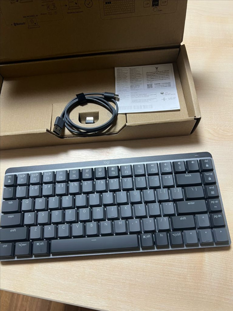 logitec mx mechanical mini 청축 (새제품) 이미지