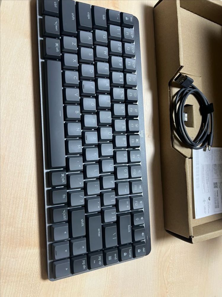 logitec mx mechanical mini 청축 (새제품) 이미지