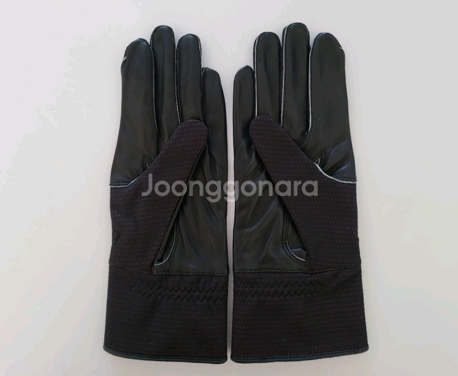 *새상품(골프,테니스등)스포츠 겨울기모 양가죽 양손장갑(남)22~25호--4