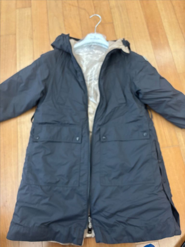 몽클레어 키즈 리버시블 경량 롱 패딩 이미지